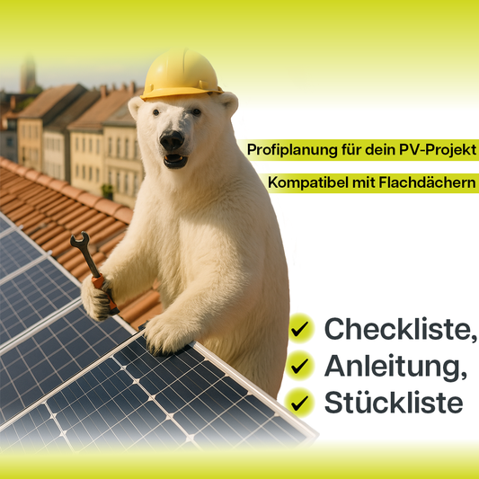 Photovoltaik Planungspaket - Flachdach